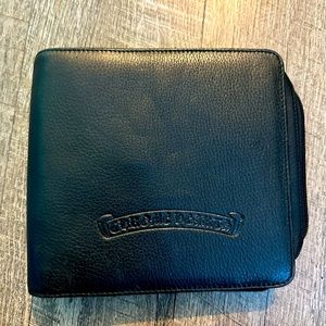 Chrome Hearts leather carrying case